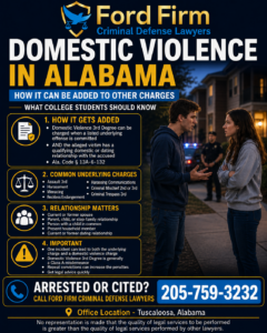 Can dating partners be covered by Alabama domestic violence law?
Short Answer: Yes.